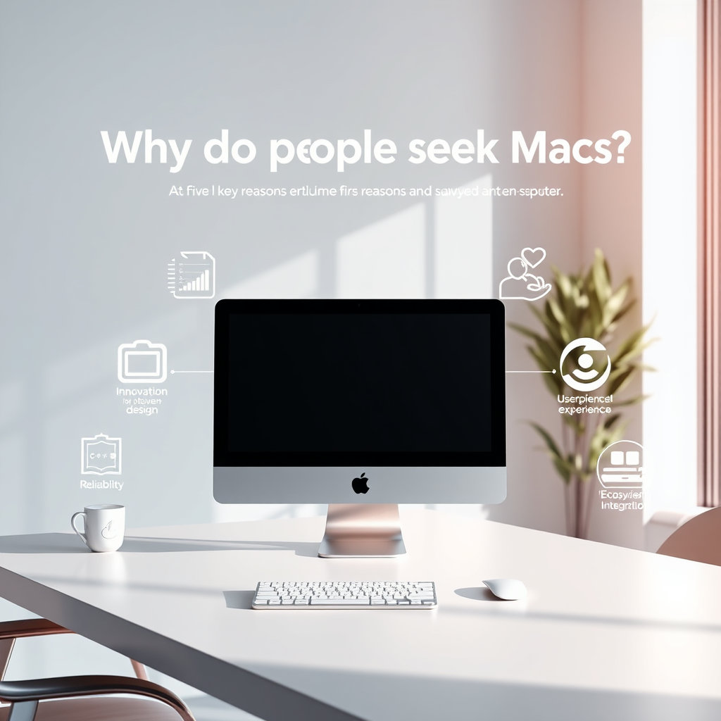 퍼스트전산이 분석한 맥(Mac)찾는 5가지 핵심 이유!